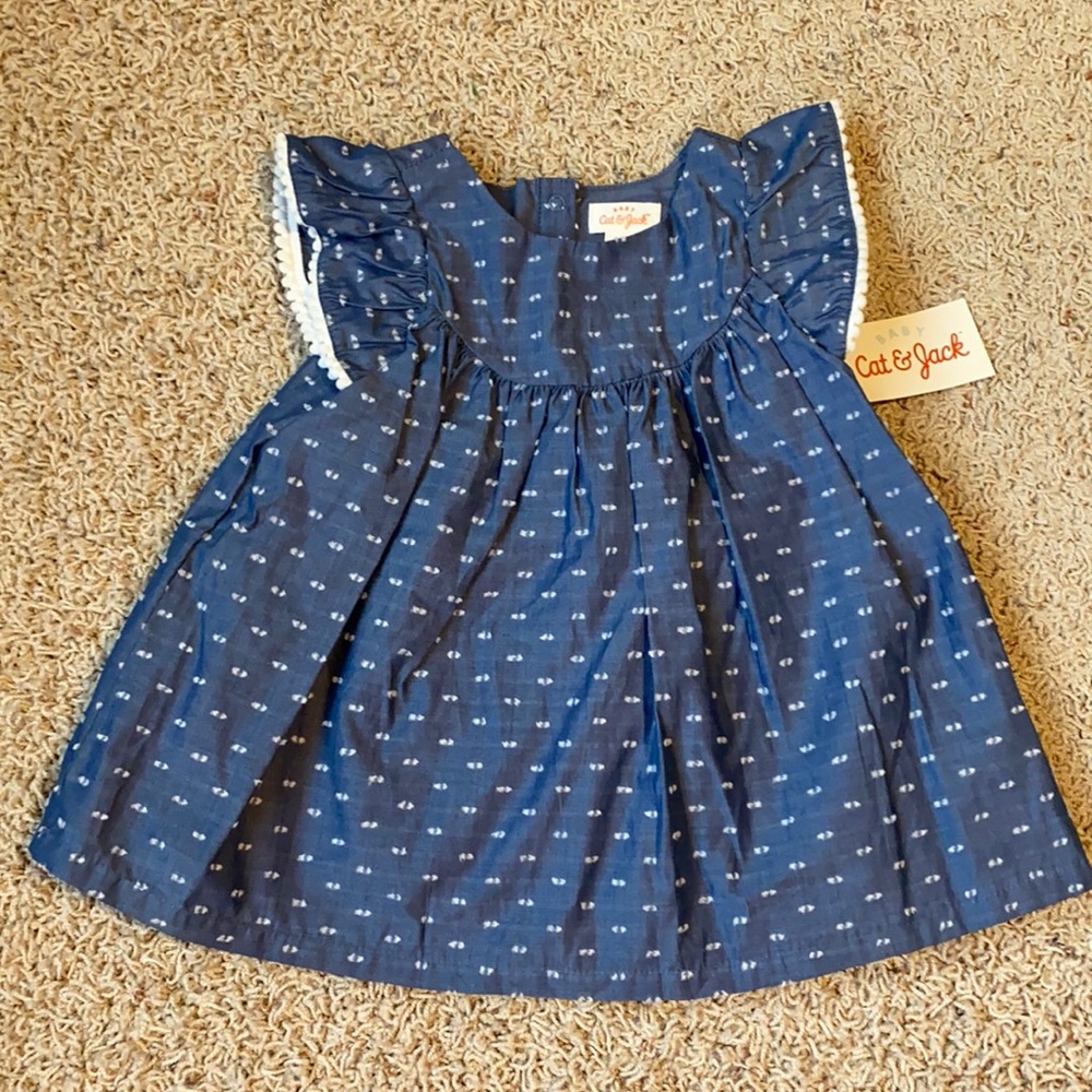 Cat and jack baby girl dress with bloomers